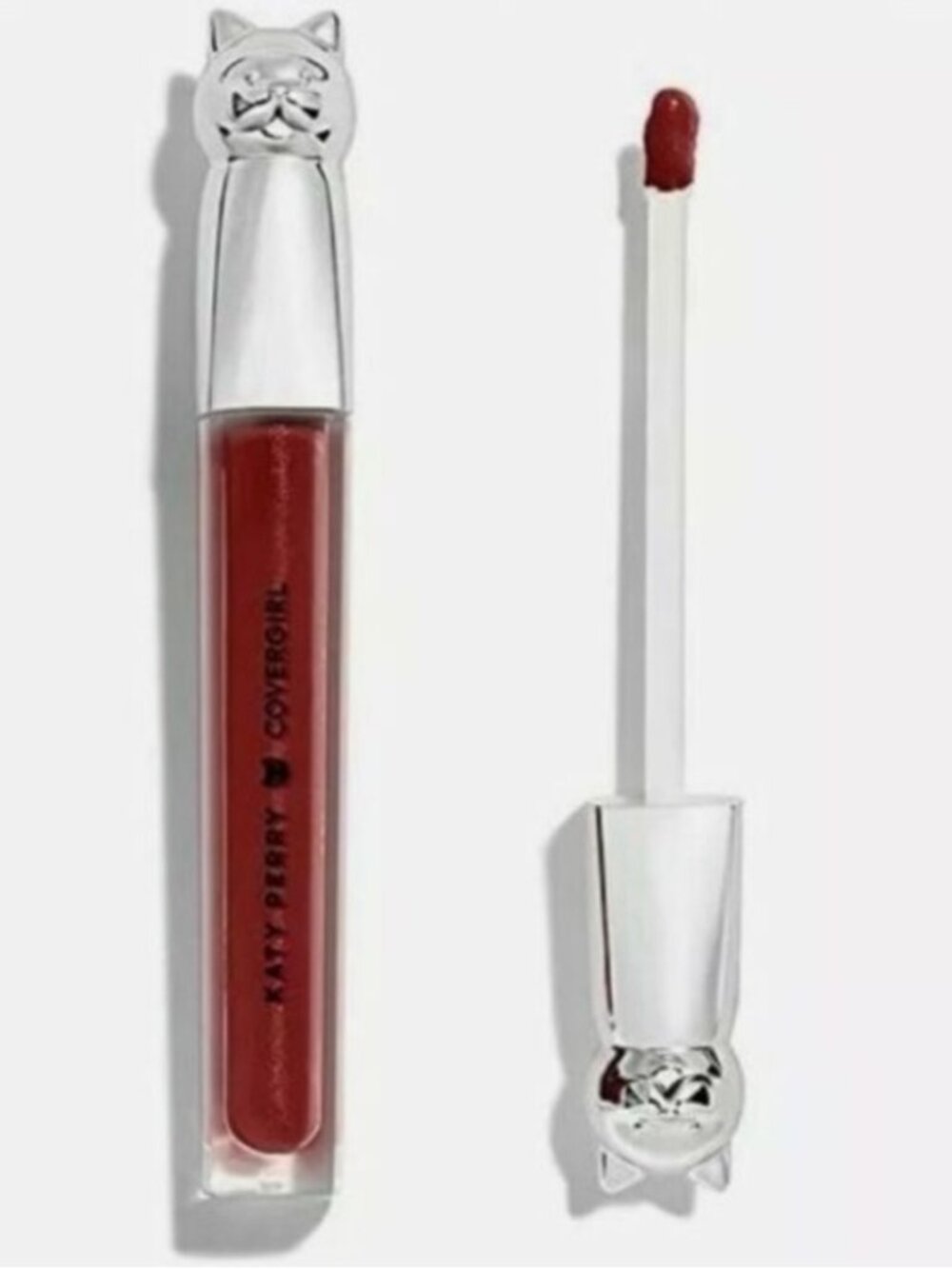 NEW Pack of 2 CoverGirl Katy Kat Lip Gloss Wine Feline KP31